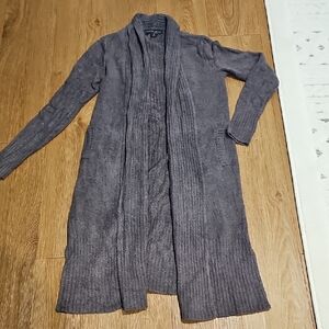 Barefoot Dreams CozyChic Lite Charcoal Cardigan